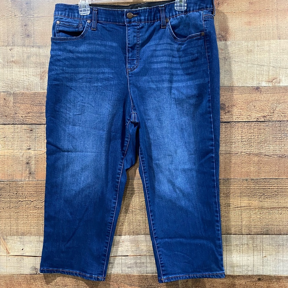 Kim Rogers Denim Capris Size 14